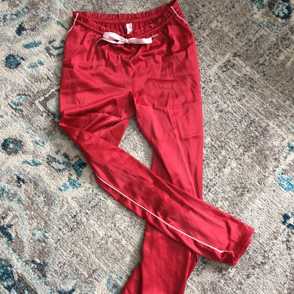 Victoria’s Secret silky PJ pants. Worn once!